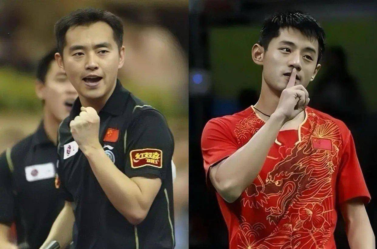 日本队险胜德国队，张继科带队取胜