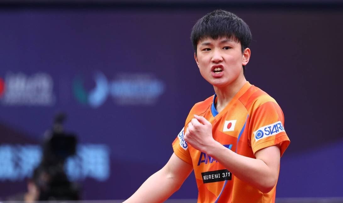 中国队绝杀英格兰队，张本智和高光表现